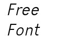 Undeka Light Italic Undeka Light Italic