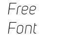 Uni Sans Trial Light Italic Uni Sans Trial Light Italic