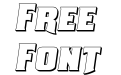 Union Gray 3D Semi Italic Union Gray 3D Semi Italic