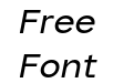 Unitea Sans Regular Italic Unitea Sans Regular Italic