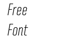 United Italic Cond Light United Italic Cond Light