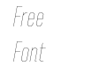 United Italic Cond Thin United Italic Cond Thin