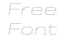 United Italic Ext Thin United Italic Ext Thin