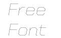 United Italic Semi Ext Thin United Italic Semi Ext Thin