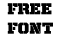 United Serif Reg Stencil United Serif Reg Stencil