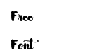 Nightamore Brush Free Font