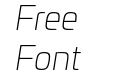 Univia Pro Ultra Light Italic Univia Pro Ultra Light Italic
