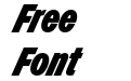 VC Nudge Trial Black Very Italic VC Nudge Trial Black Very Italic