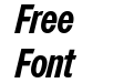 VC Nudge Trial Bold Italic VC Nudge Trial Bold Italic