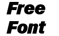VC Nudge Trial Normal Black Italic VC Nudge Trial Normal Black Italic