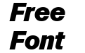 VC Nudge Trial Normal Extra Bold Italic VC Nudge Trial Normal Extra Bold Italic