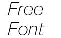 VC Nudge Trial Normal Thin Italic VC Nudge Trial Normal Thin Italic