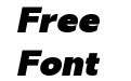 VERSATILE Black Italic VERSATILE Black Italic