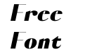 VOGUISH Black Italic VOGUISH Black Italic