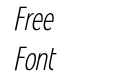 VVDS Fifties S Cond Thin Italic VVDS Fifties S Cond Thin Italic