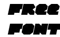 VX Rocket Expanded Italic VX Rocket Expanded Italic