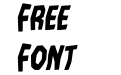 Vampire Bride Condensed Italic