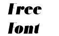 Vectory Extra Black Italic Vectory Extra Black Italic