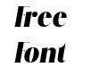 Vectory ExtraBold Italic Vectory ExtraBold Italic