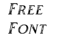 Vendeur Stamp Italic Vendeur Stamp Italic