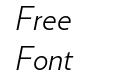 Verlag Light Italic Verlag Light Italic