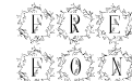 Vine Monogram Wreath
