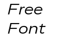 Vito Extended Regular Italic Vito Extended Regular Italic