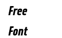 Vogie Bold Condensed Italic Vogie Bold Condensed Italic