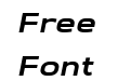 Vogie Extra Bold Expanded Italic Vogie Extra Bold Expanded Italic