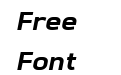 Vogie Extra Bold Italic Vogie Extra Bold Italic