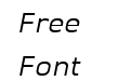 Vogie Italic Vogie Italic