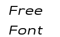 Vogie Medium Expanded Italic Vogie Medium Expanded Italic