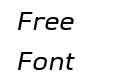 Vogie Medium Italic Vogie Medium Italic