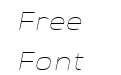 Vogie Thin Expanded Italic Vogie Thin Expanded Italic