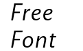 Vyoma Regular Italic Vyoma Regular Italic