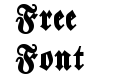 Walbaum Fraktur Bold Walbaum Fraktur Bold