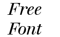 WalbaumOSSSK Italic WalbaumOSSSK Italic