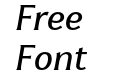 Wamm01SE Medium Italic Wamm01SE Medium Italic