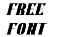 Warriot Italic Warriot Italic