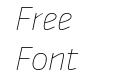 Ways Trial Thin Italic Ways Trial Thin Italic
