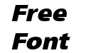 Weissach Black Oblique Italic Weissach Black Oblique Italic