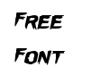 Wicker Man Staggered Italic