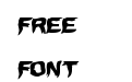 Wicker Man Warped Italic Wicker Man Warped Italic