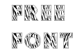 Wild Animals Skins Font 3 Reg