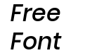 Wladi Sans Medium Italic Wladi Sans Medium Italic