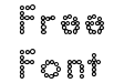 YB Daba Dot Font YB Daba Dot Font