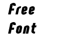Yemeyi Ultra Black Condensed Italic Yemeyi Ultra Black Condensed Italic
