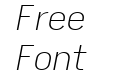 Zapus Sans Extra Light Italic Zapus Sans Extra Light Italic
