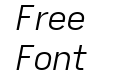 Zapus Sans Light Italic Zapus Sans Light Italic
