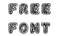 Zebra Skin Font Regular Zebra Skin Font Regular
